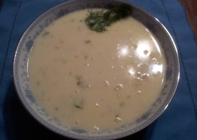 Steps to Make Eric Ripert Dill Pickle Soup