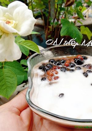Hình của món Chè đậu đỏ trân châu cốt dừa.