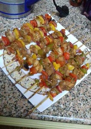 صورة لوصفة شيش طاووق