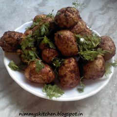 A picture of Baked Baby Potato Masala.