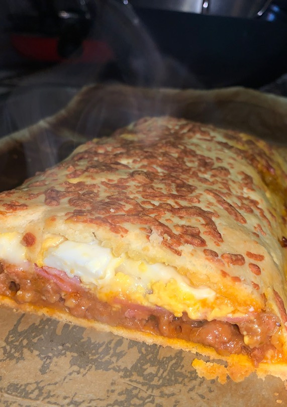 Una foto de Empanada de carne picada boloñesa
