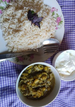 عکسی از دستور خورشت چاقاله زرد آلو
