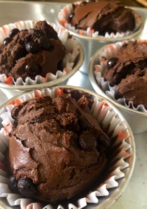Foto resep Chocolate Chip Muffin w/ Air Fryer