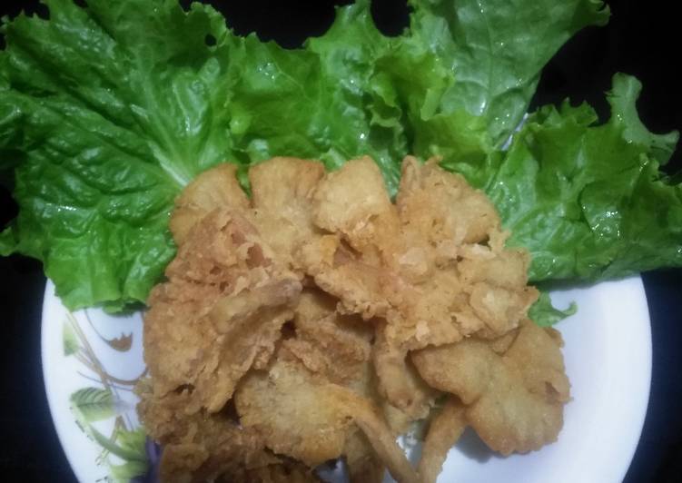 Resep Jamur Crispy Anti Gagal