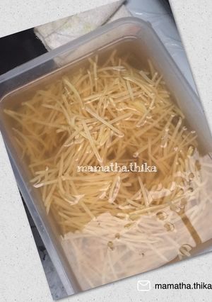 Foto resep Tips Kentang/Ubi Krispi