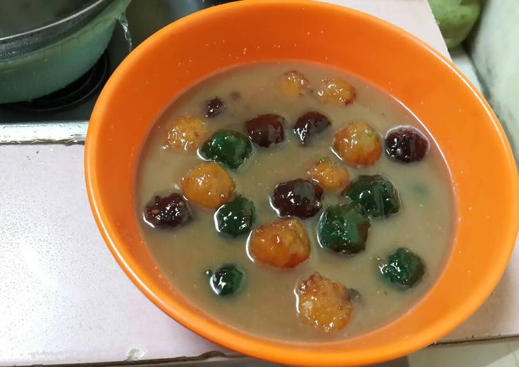 Langkah Mudah untuk Membuat Biji salak warna warni Anti Gagal
