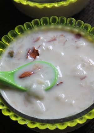 A picture of Tender Coconut Kheer.