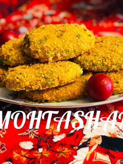 عکسی از دستور کتلت سیب زمینی سوخاری محتشم پز