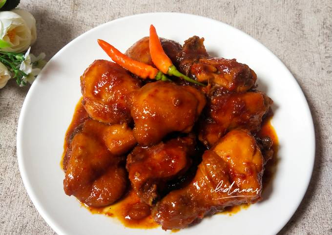 Resep Ayam Kecap Pedas Manis Oleh Ihdanas Cookpad