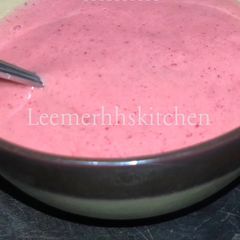 Strawberry smoothie A picture of Strawberry smoothie.