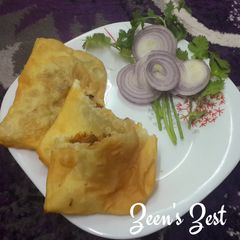 A picture of Eid ul Adha special Lukhmi Kababs.