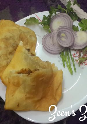 A picture of Eid ul Adha special Lukhmi Kababs.