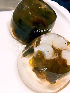 雨來菇水果凍 的食譜成品照片