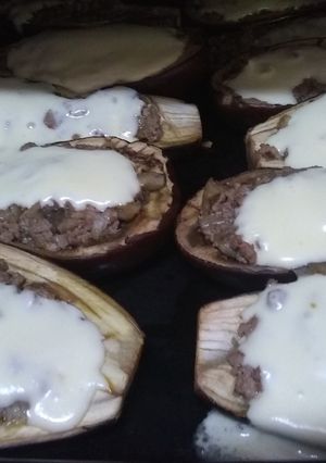 Una foto de Berenjenas rellenas súper ricas