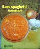 Saos Spaghetti homemade