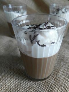 Una foto de Pudding de café