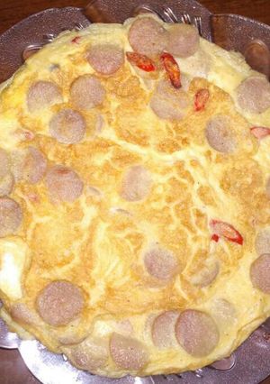 Foto resep Telur dada sosis