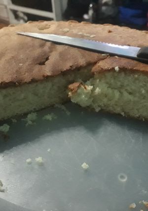 Una foto de Bizcochuelo sin leche