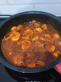Foto resep Udang Lada Hitam Pedas