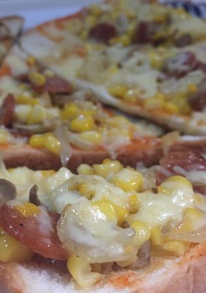 Foto resep Pizza roti tawar