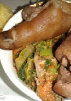 A picture of Oiless efo riro#Abujamoms #Abjmoms.