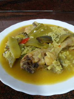 Una foto de Arroz caldoso