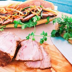A picture of Magical asian roast pork.