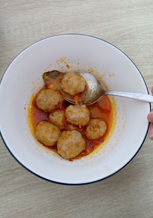 Foto resep Baso Mercon Pedas