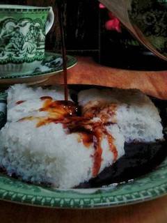 Foto resep Apam Putih tape singkong siram gula merah