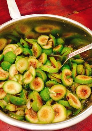 Hình của món Sung muối.