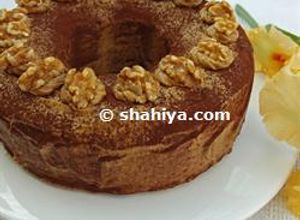 صورة لوصفة طريقة عمل كيكة الجوز والبهارات