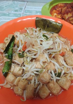 Foto resep Tumis Toge + Tahu