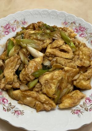 蔥燒雞蛋 的食譜成品照片
