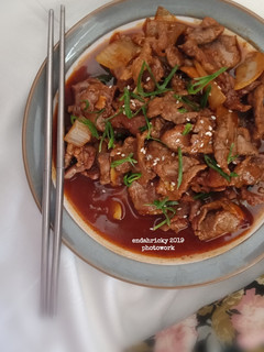 Foto resep Daging sapi saos tiram jahe