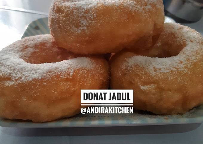 Cara Buat Donat jadul menul Rumahan