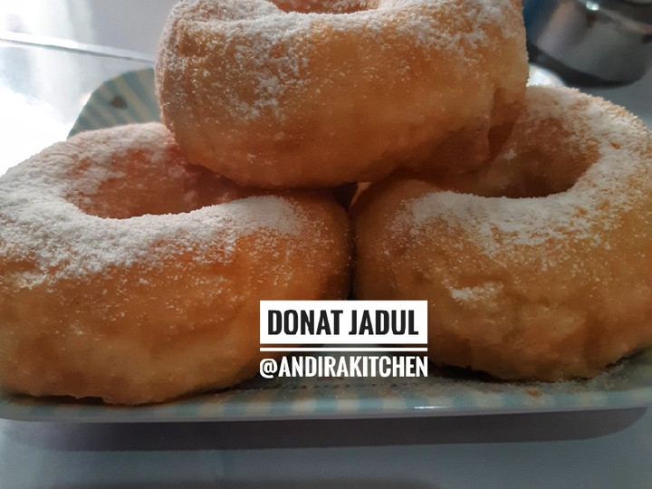 Cara Buat Donat jadul menul Rumahan