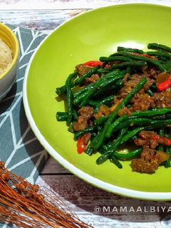 Foto resep 126. Tumis Kacang Panjang ala Singapore