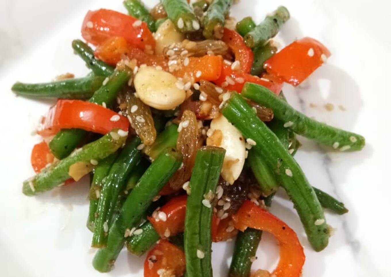 Green beans salad