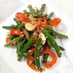 A picture of Green beans salad.