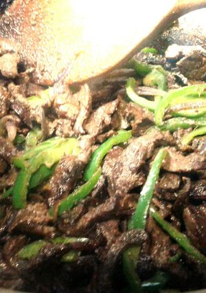 A picture of Pan fried liver.