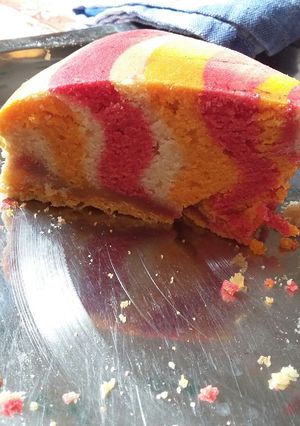 A picture of Zebra cake.