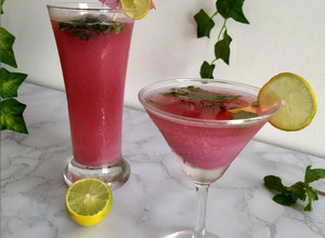 A picture of "Pomegranate Mojito".