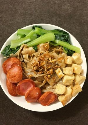 Hình của món Bánh đa trộn.