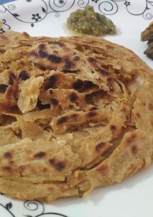 मसालेदार लच्छा  पराठा (Masaledar lachha Paratha recipe in Hindi) रेसिपी मुख्य फोटो