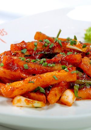 A picture of Honey Chilli potato.