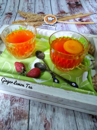 Cara Gampang Menyiapkan Resep Ginger Lemon Tea yang Lezat Sekali Anti Ribet, Mantap