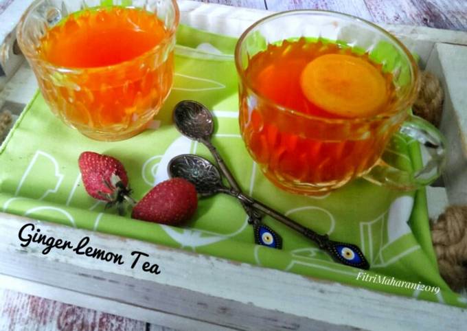 Yuk intip, Bagaimana cara memasak Ginger Lemon Tea  istimewa
