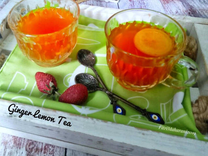 Yuk intip, Bagaimana cara memasak Ginger Lemon Tea  istimewa