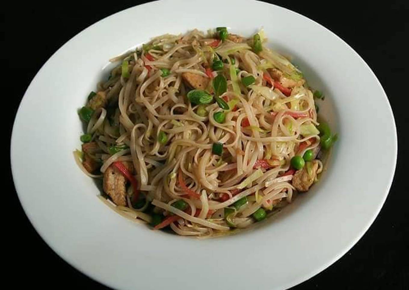Chicken Vegetable Noodles🍝😋