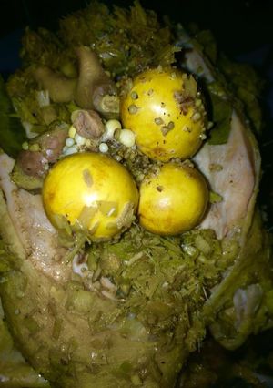 รูปของ ไก่นึ่งสมุนไพร